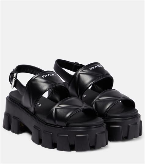 prada sandals replica|prada platform heels dupe.